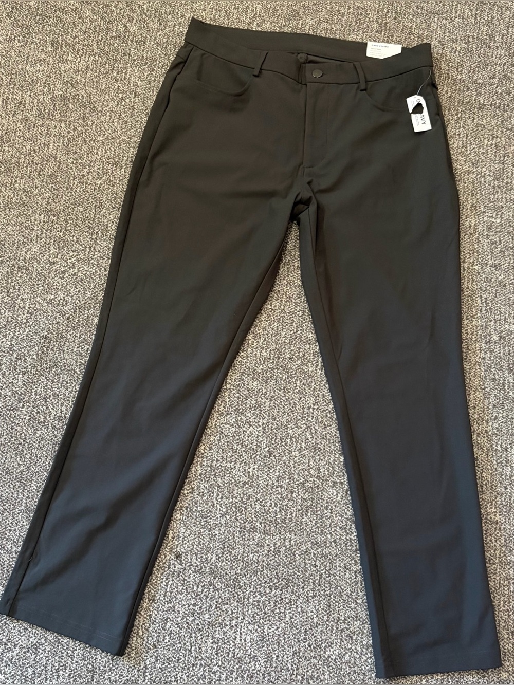 Old Navy Black Slim Tech Hybrid Pants